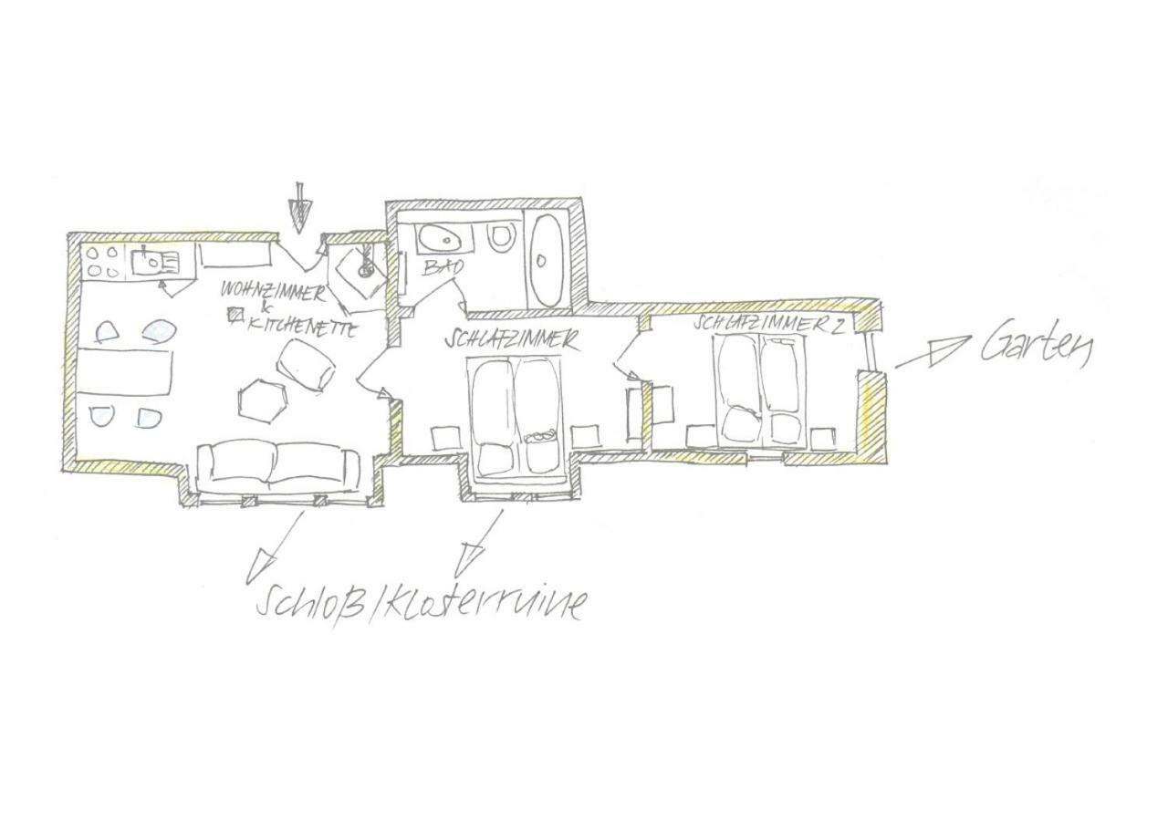 Gutshaus Altbauhof Apartment Dargun Exterior photo